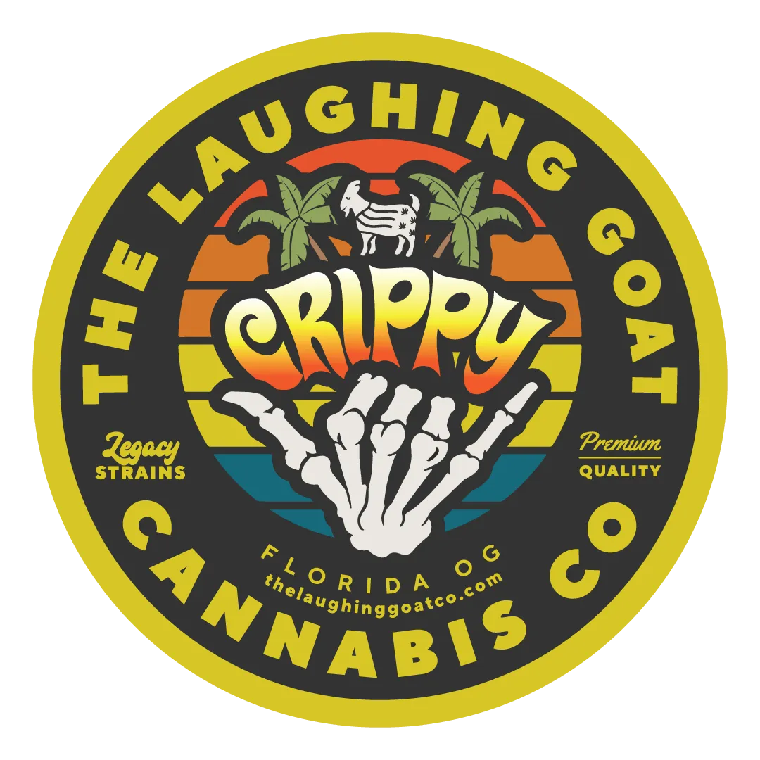 CRIPPY Strain Icon Logo - by The Lauging Goat