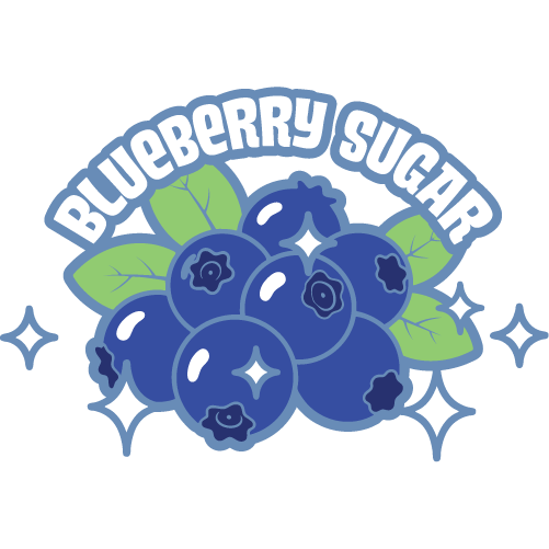 BLUEBERRY SUGAR _Logo